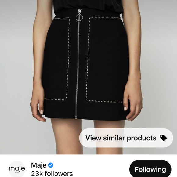 Maje skirt - Picture 1 of 5
